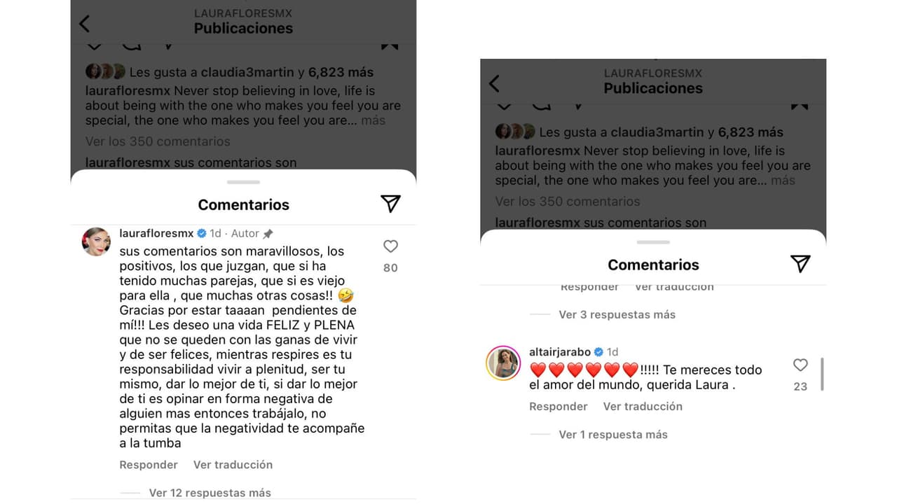Laura Flores lanzó un mensaje para sus detractores.