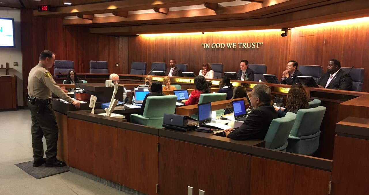 Reunión del Concilio de Carson, California.