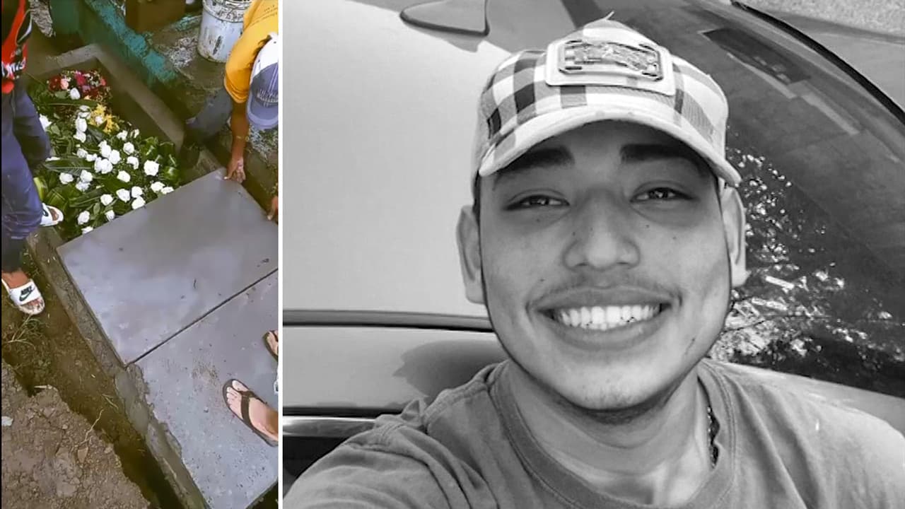 Entierran el cuerpo de Luis Mejía, el joven hispano apuñalado en Alexandria, en El Salvador