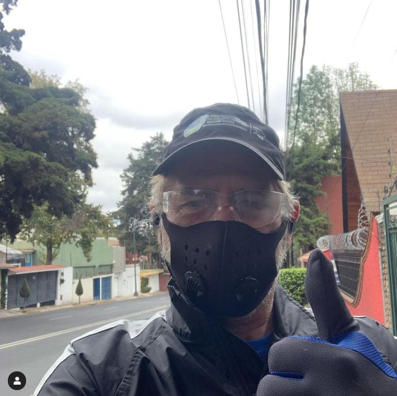 Ahora, el actor reporta estar listo para regresar a trabajar sin la ayuda del tanque de oxígeno.
<br>