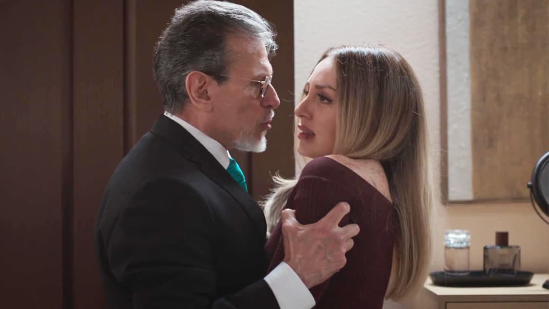 Silverio amenaza con dejar a Marcela en la calle | Hermanas, Un amor Compartido | Capítulo 9