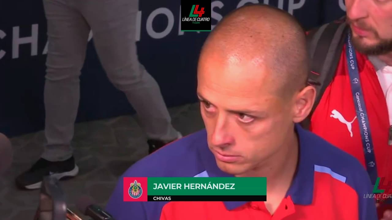 Chicharito pide calma en Chivas pese a la eliminación ante América