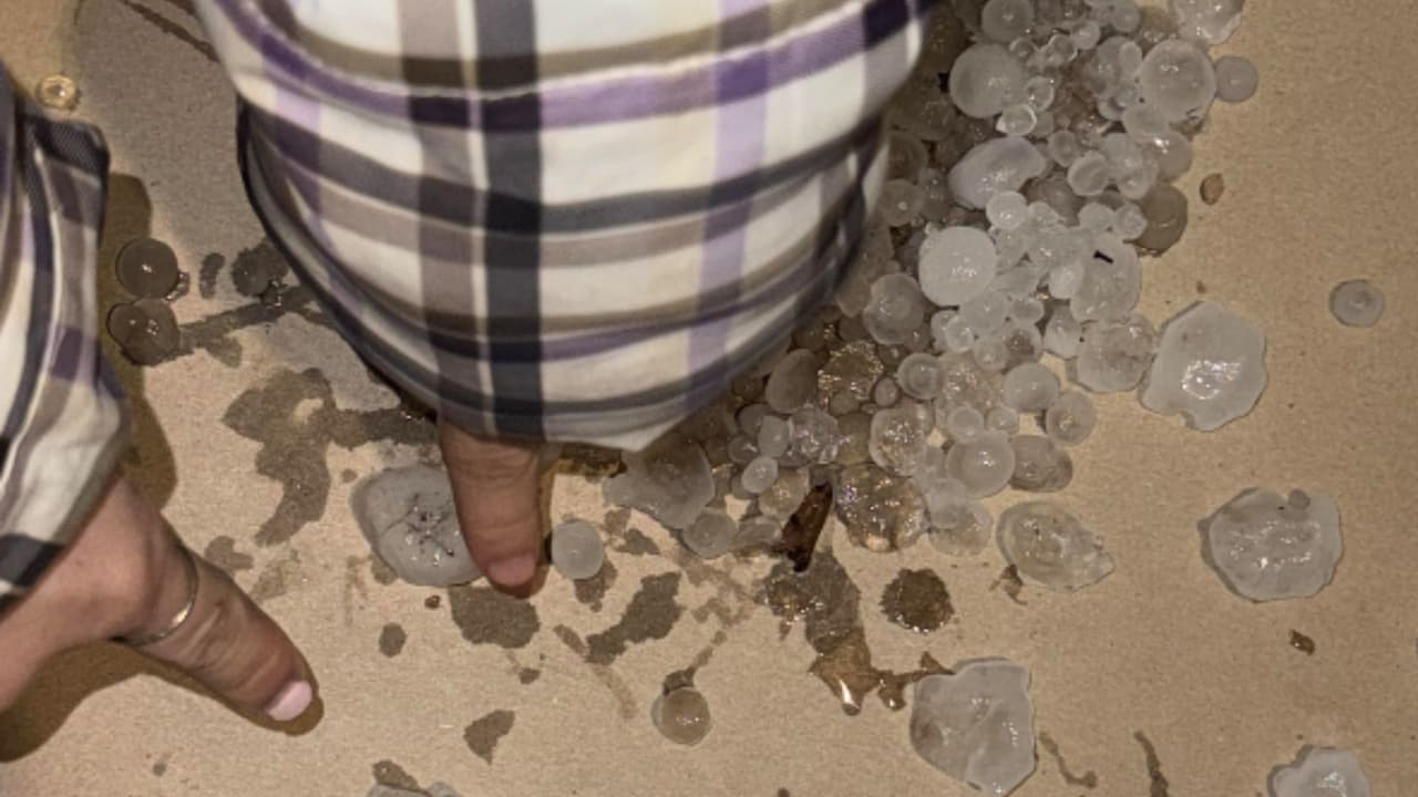 En la tarde del martes se había emitido 
<b><a href="http://uni.vi/Z0O6106vHjp" target="_blank">un aviso por granizo</a></b> en varios condados en lo que la torment
<b>a también dejó granizo de tamaño récord en algunas zonas de Illinois</b> alcanzando hasta 
<b>6 pulgadas de tamaño. </b>
<br>
<br>“Sí fue lluvia fuerte, granizo muy fuerte. Sé que muchos se quedaron atorados mientras caminaban o cuando iban a su casa”, dijo.