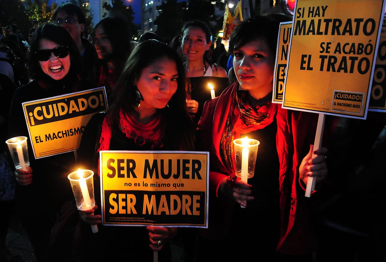 En 2016, en Chile murieron 34 mujeres en feminicidios.