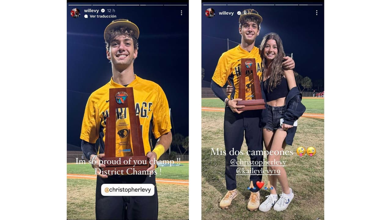 William Levy mostró que está cerca de sus hijos, Christopher y Kailey.