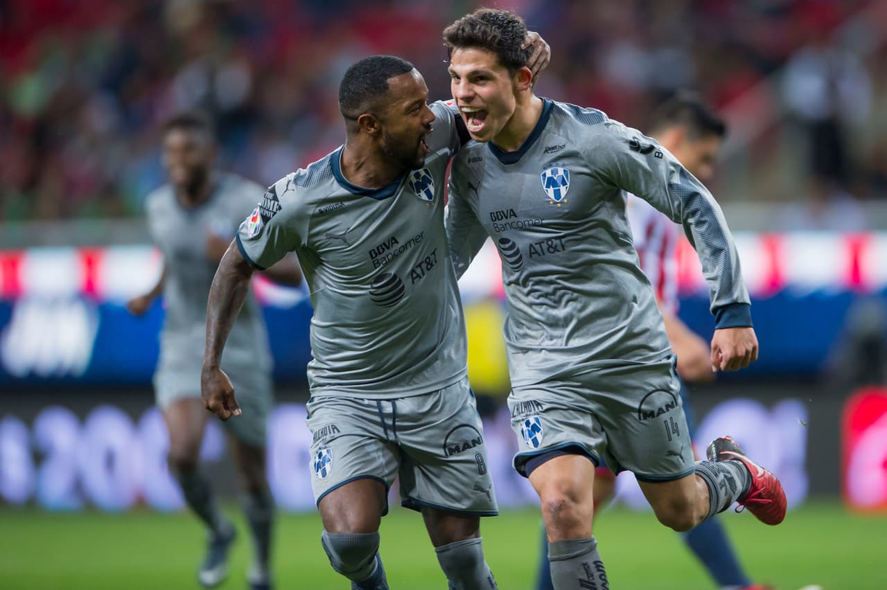 Monterrey regresa a los puestos de privilegio en la Liga MX tras vencer 2-1 en calidad de visitante a las Chivas.