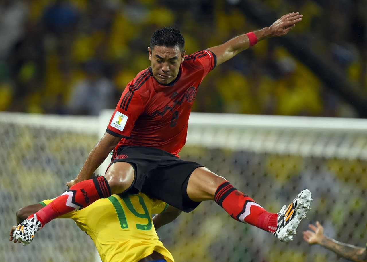 Marco Fabián ingresó por Héctor Herrera en los últimos 14 minutos del partido en el estadio Castelao.