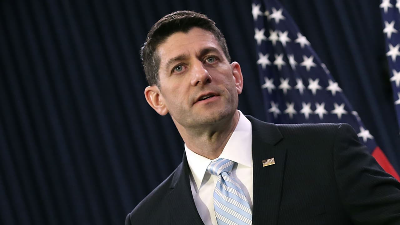 El republicano Paul Ryan, presidente de la Cámara de Representantes, anuncia su retiro del Congreso