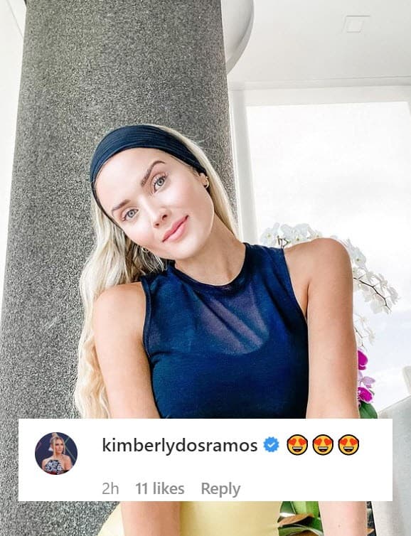 Amigos y seguidores se alegraron por Ana Patricia y su familia, entre ellos la actriz Kimberly Dos Ramos.
<br>