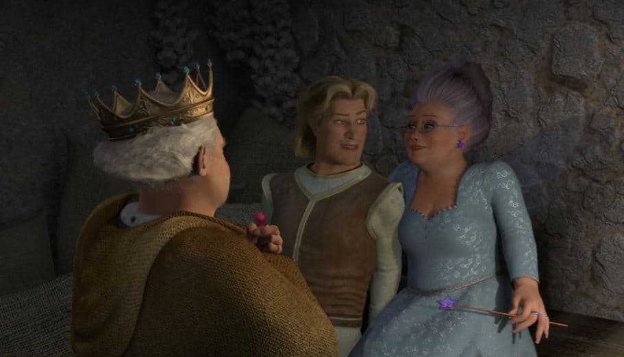 Personajes: Harold, Encantador y la Hada Madrina