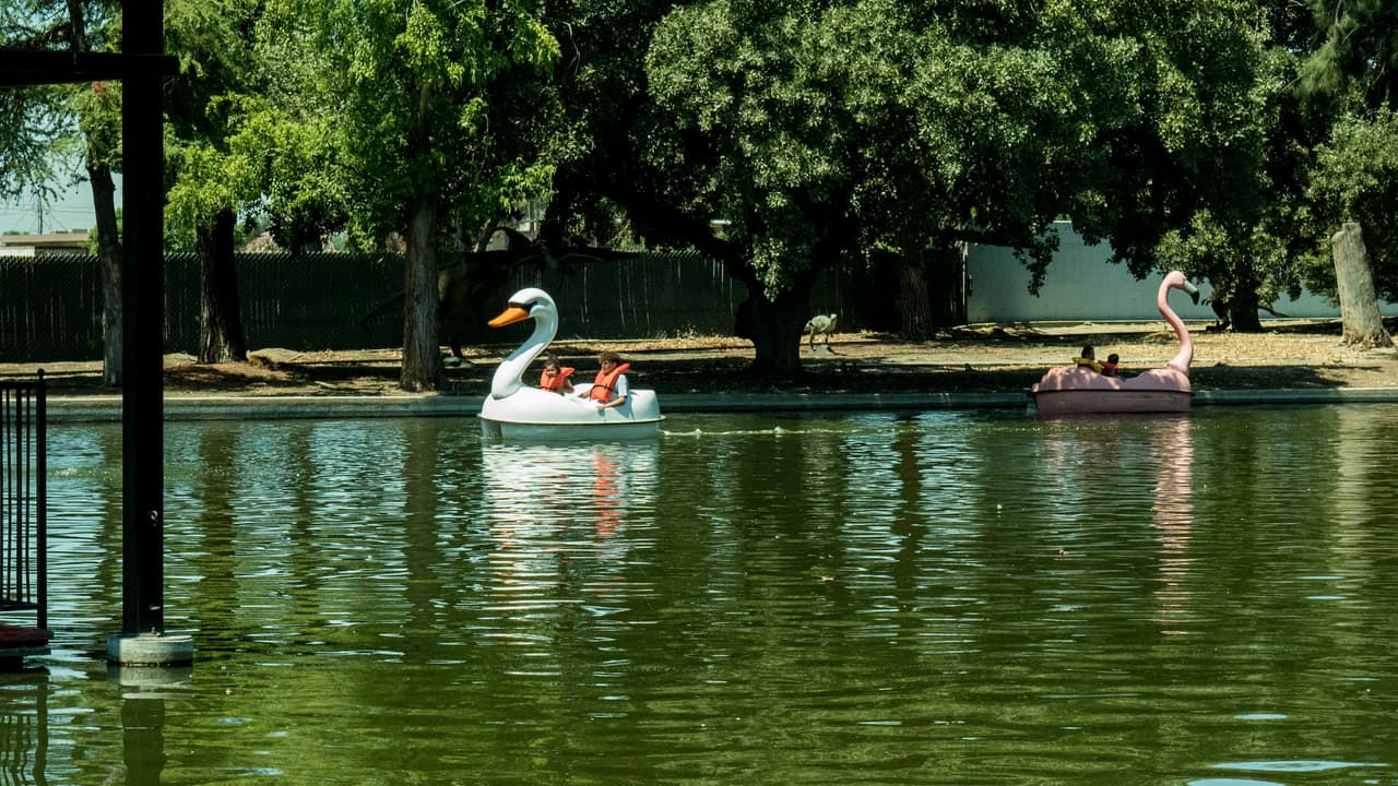 Familias del valle central visitaron los parques temáticos Playland y Storyland para disfrutar del Día de la Familia en Fresno.