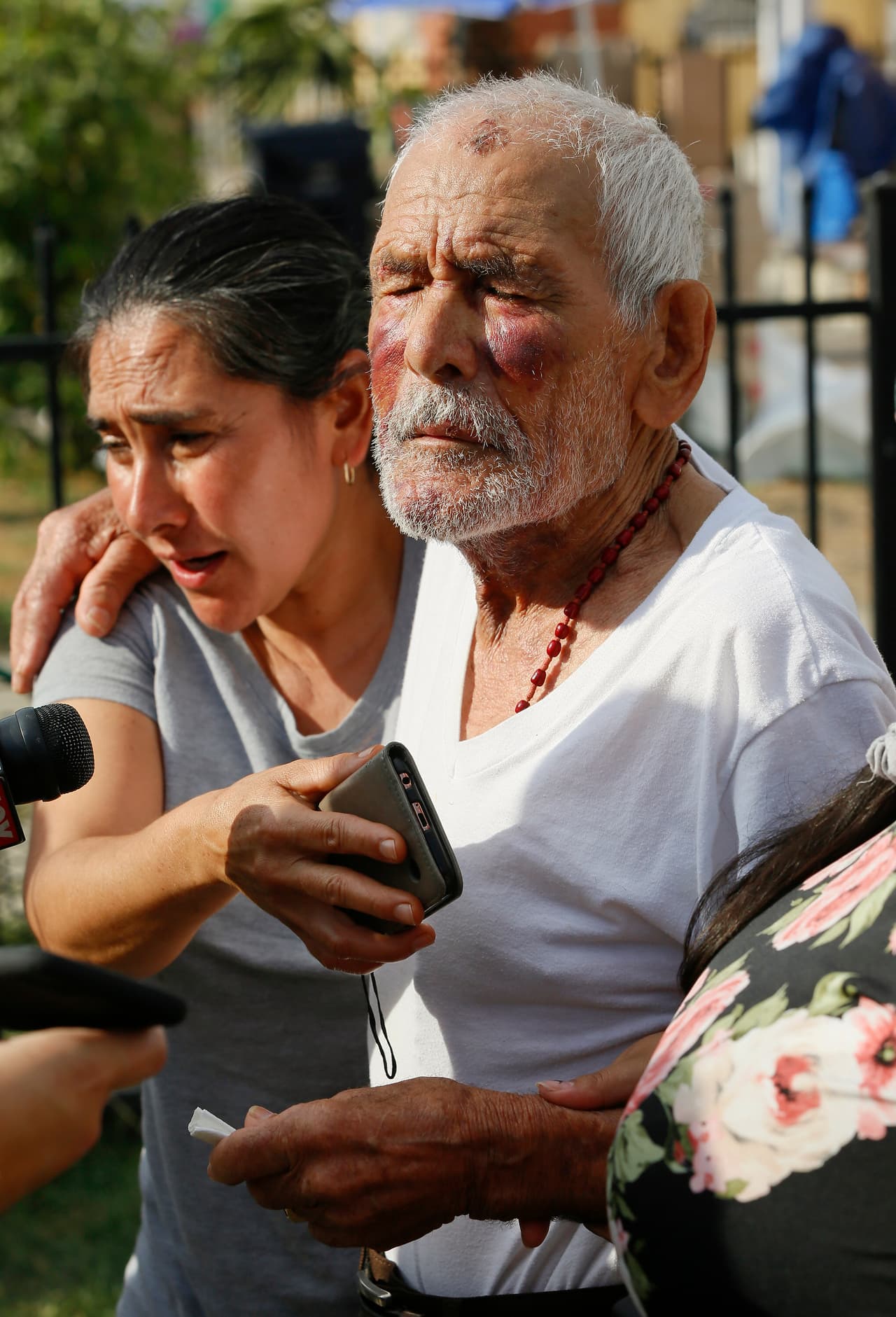 Un testigo dijo que un agresor golpeó a Rodríguez varias veces en la cabeza con un ladrillo y que, al parecer, varios hombres también se unieron al ataque. Foto de archivo julio,11 2018 (AP Photo/Damian Dovarganes)