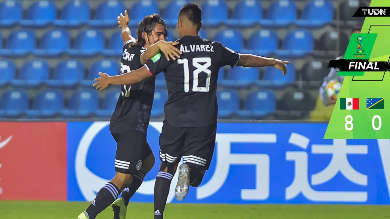 México golea a Islas Salomón y va a Octavos del Mundial Sub-17