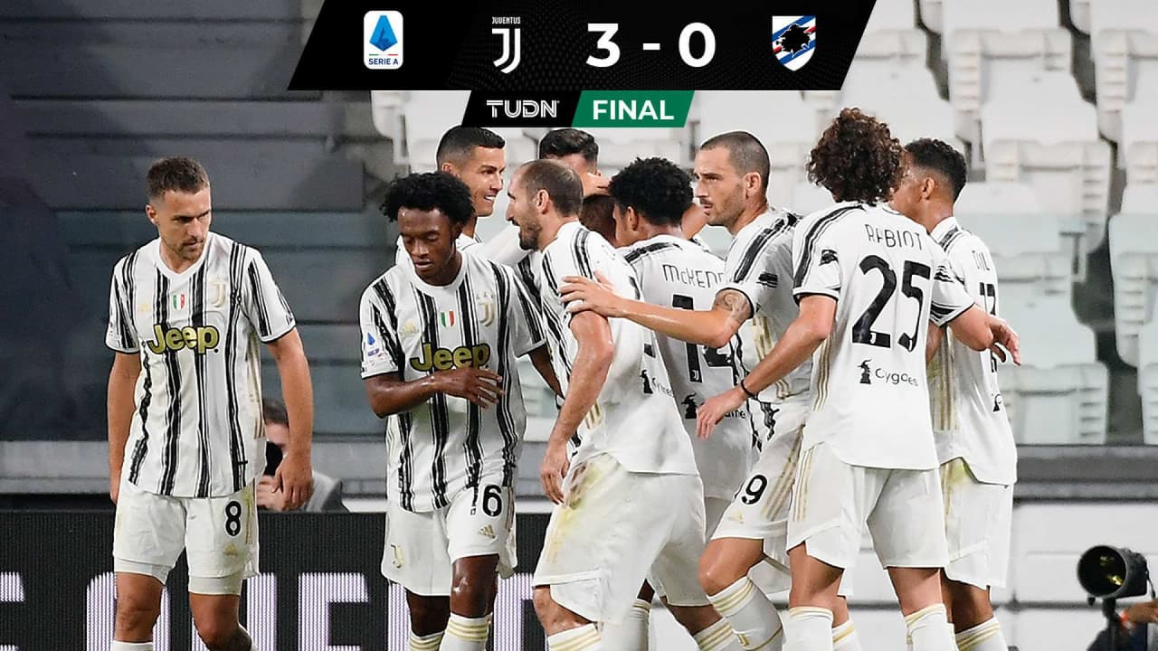La Juventus de Pirlo y Cristiano Ronaldo aplasta a la Sampdoria