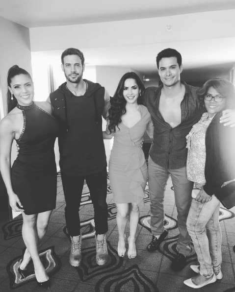 Francisca compartirá créditos con William Levy, Carmen Villalobos, Brandon Peniche, entre otros actores y actrices.