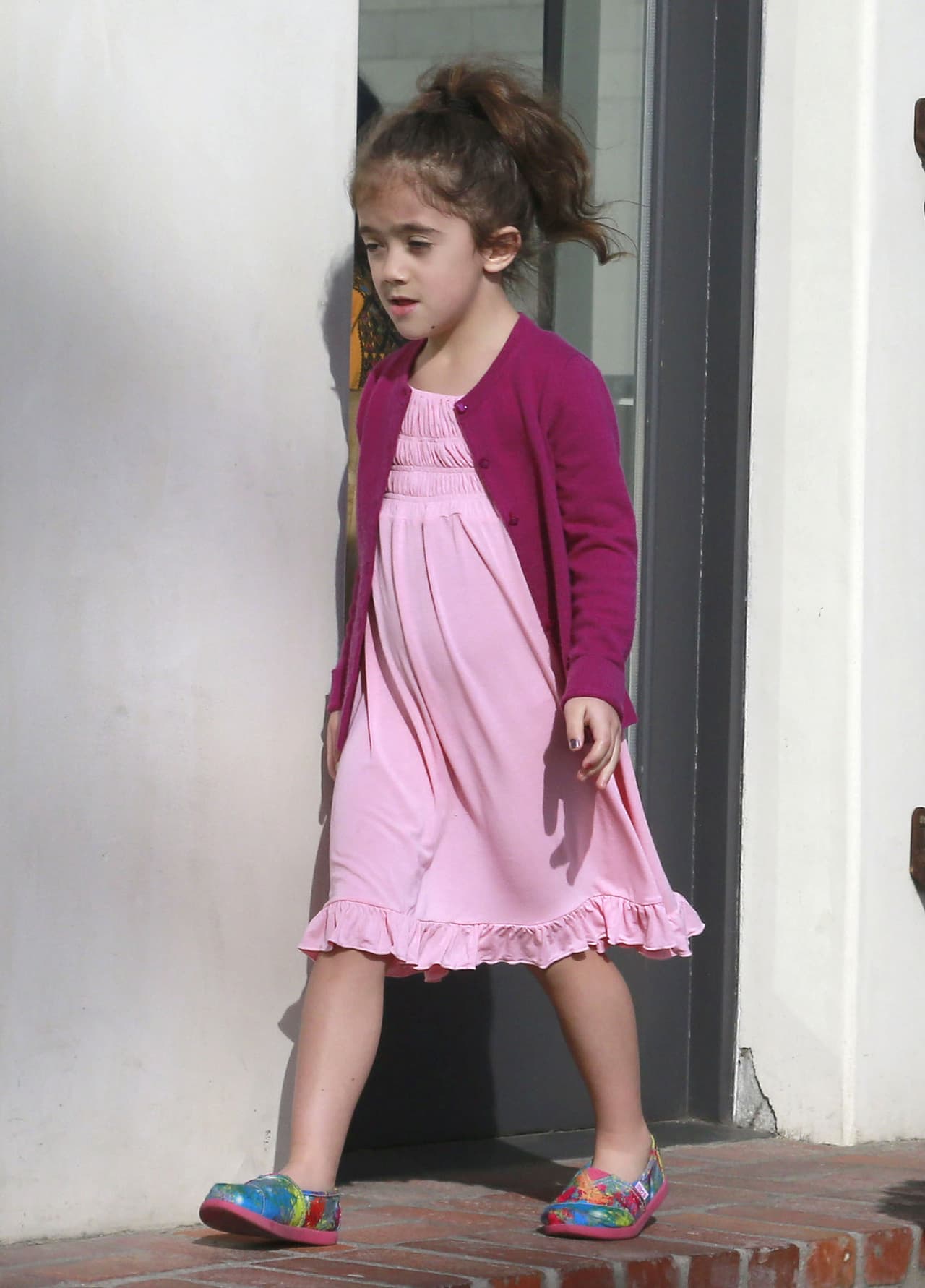 Aunque es una niña muy tranquila, Valentina también es muy divertida. En una ocasión hizo que sus papás bailaran en un restaurante de Las Vegas.