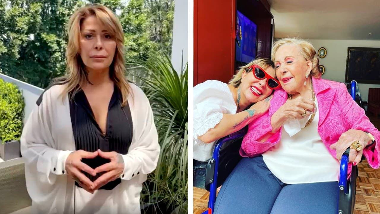 Alejandra Guzmán desmiente que Silvia Pinal tenga covid, pero revela que sí está enferma y en cama