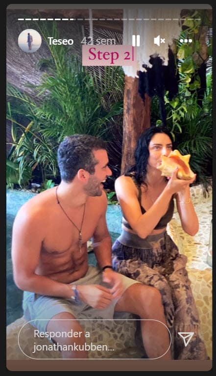 Sin embargo, lo que el creador de contenido escribió en la descripción de la imagen desató los rumores de que su romance con la protagonista de ‘A la mala’ había llegado a su final. 
<br>