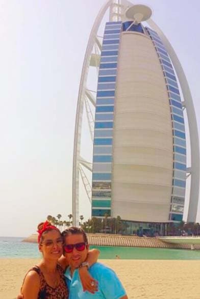 Nada es más impactante que Dubai. El Burj Al Arab es el hotel más lujoso del mundo.