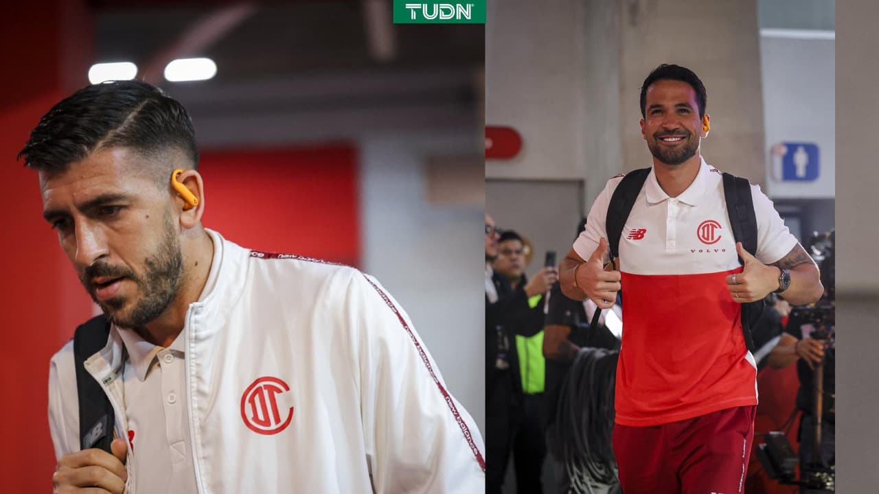 Así salen Toluca y Galaxy para el juego en Concacaf 