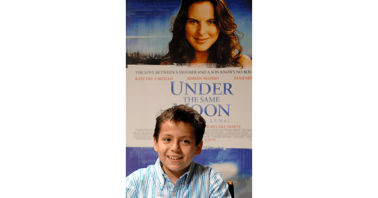 Adrián Alonso, actor de 'La misma luna'