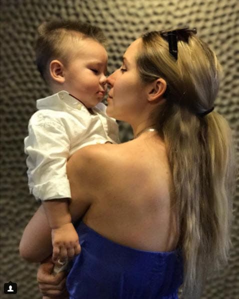 El cual heredó de Ariadne Díaz y Marcus. Diego ya debutó en las telenovelas en algunas escenas de 'La doble vida de Estela Carrillo', ¿será que en un futuro seguirá los pasos de sus padres?