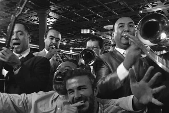 Durante una escapada a México con amigos.