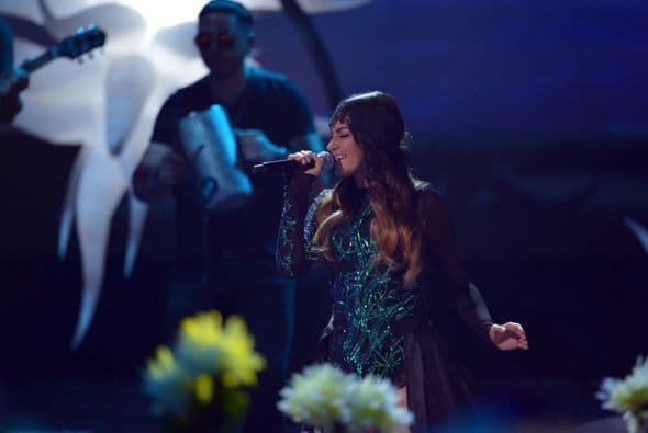 Y nos encantó verla cantar otra vez.