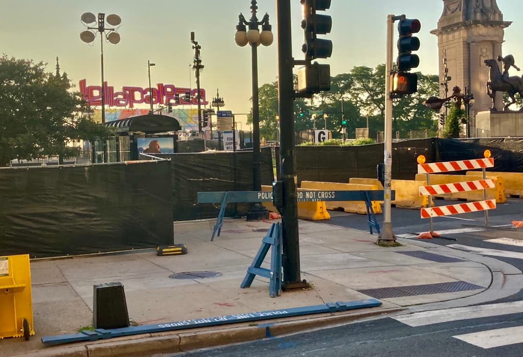 Cierres de calles se mantienen en el cierre de Chicago.