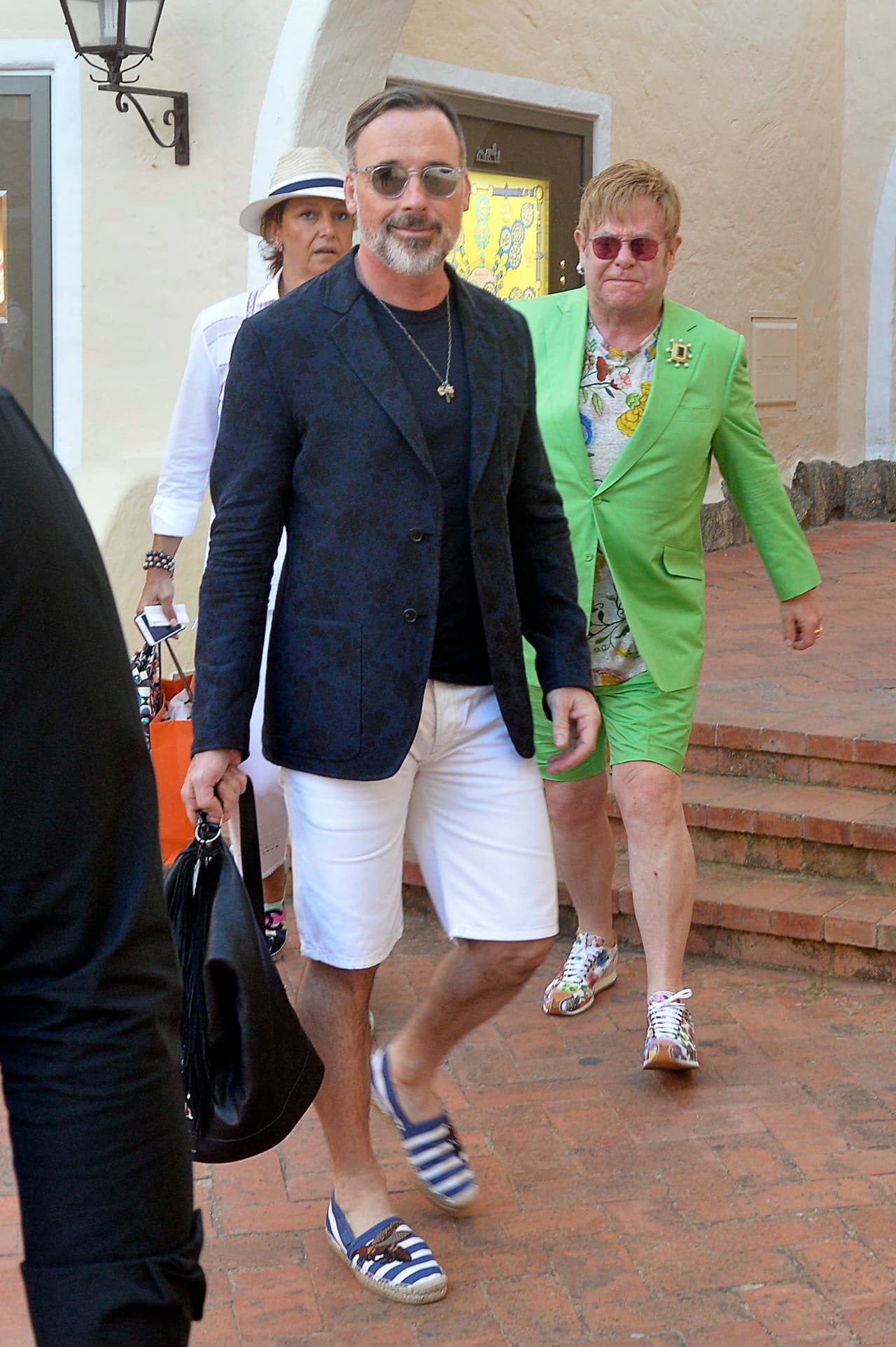 Más tarde salieron de compras.