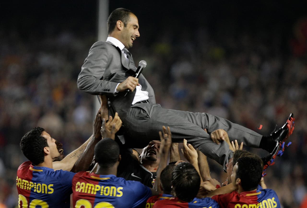 El técnico español, con pasado como jugador e ídolo en el club catalán, llegó a los más alto por primera vez en 2009.