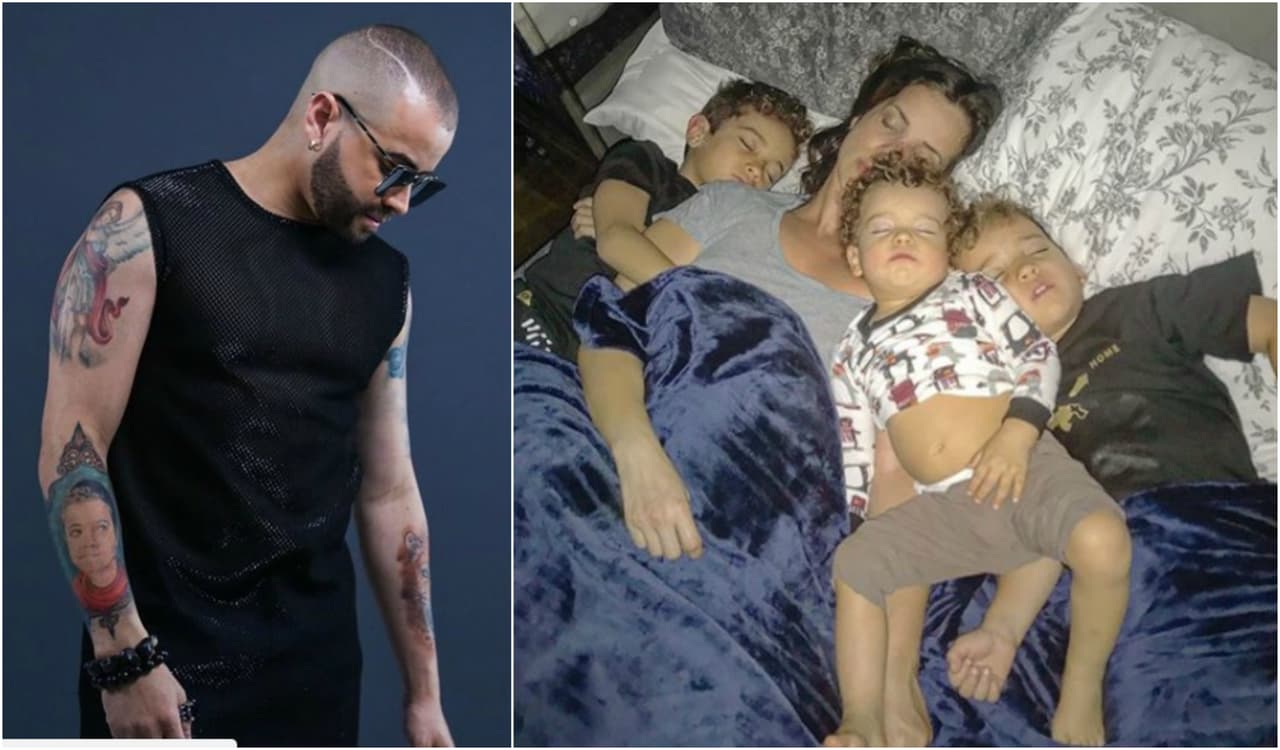 Nacho disfruta tiempo con su familia después de estar separados por dos meses