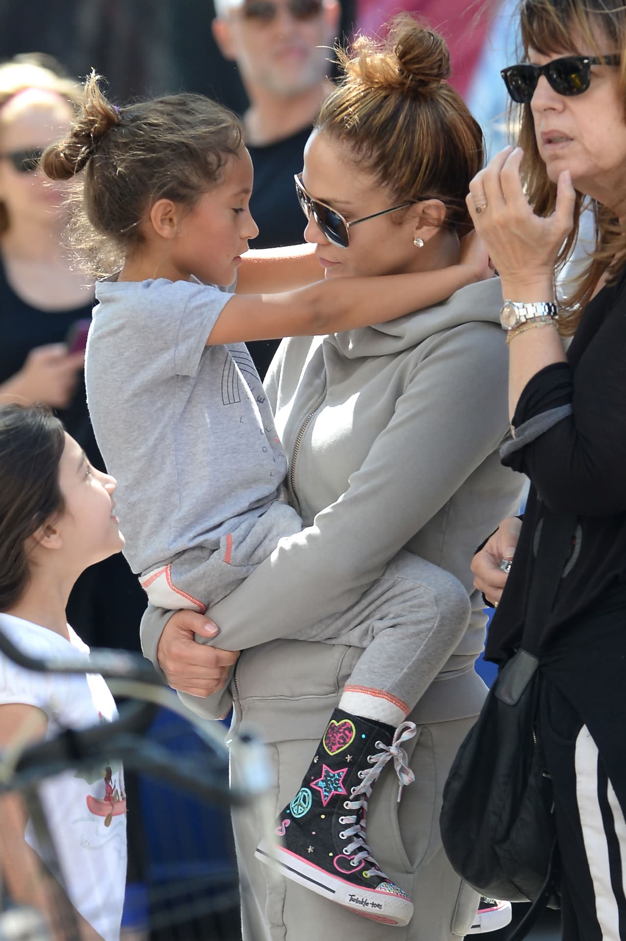 JLo es una mami súper tierna.