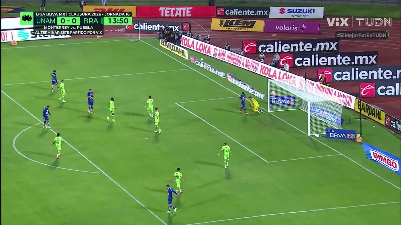 ¡Atajada salvadora! Morales busca el primero de Pumas y Jurado salva a Juárez