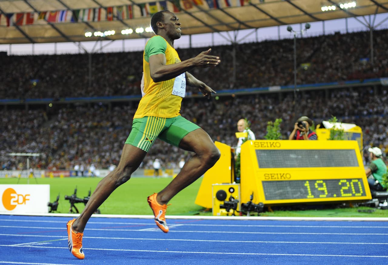 Los mundiales de Berlín en 2009 también atestiguaron su velocidad. Fue oro en 100 y 200 metros, además del revelo 4x100. Consiguió Récord Mundial en las dos primeras pruebas.