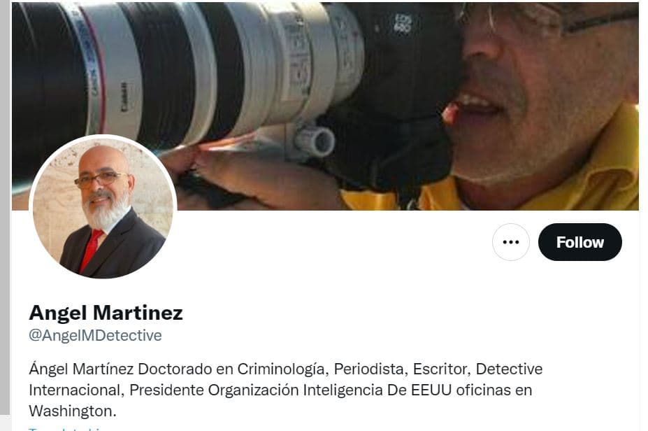 El detective Ángel Martínez