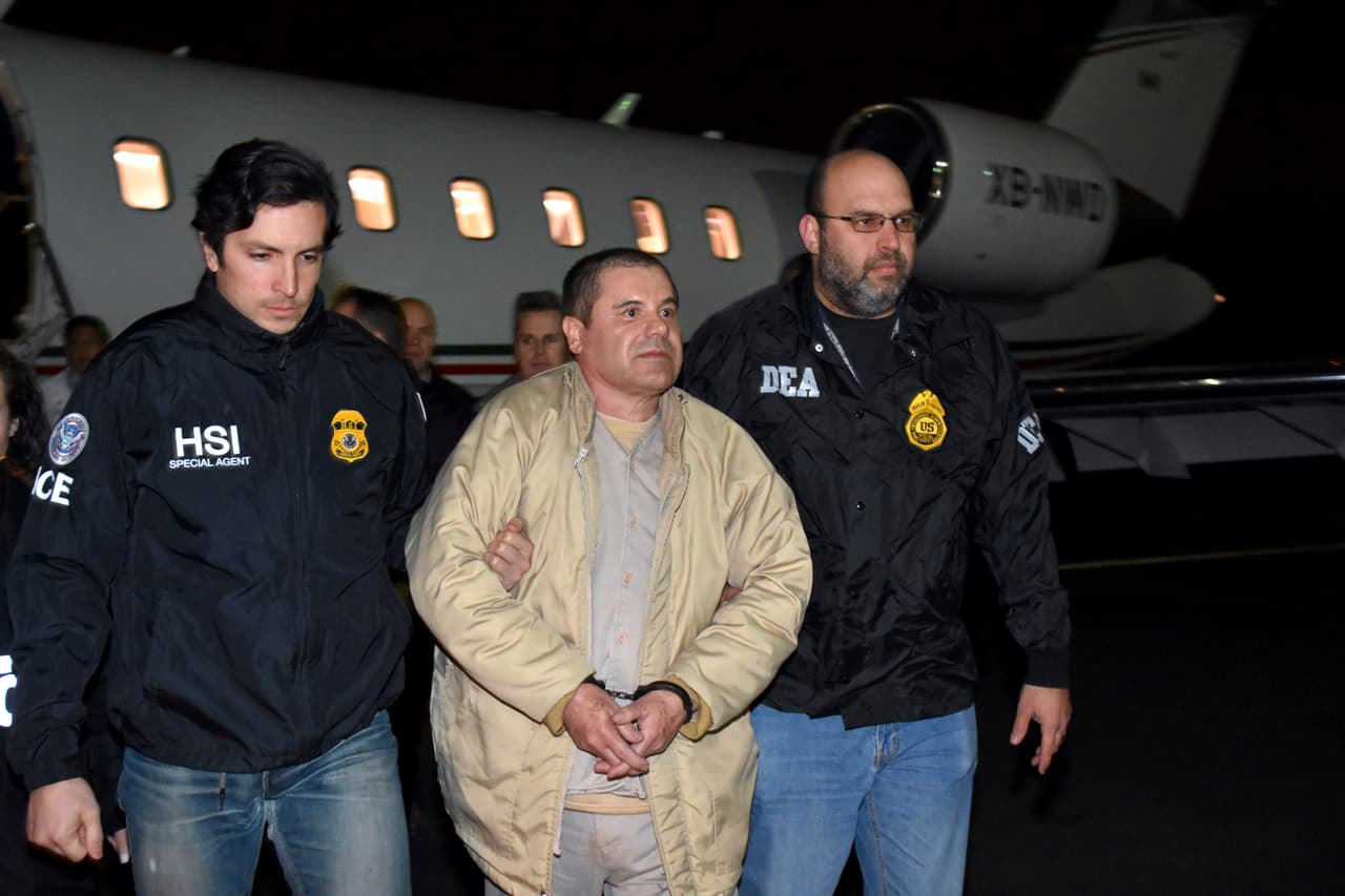'El Chapo' Guzmán será juzgado por un jurado anónimo protegido por agentes federales