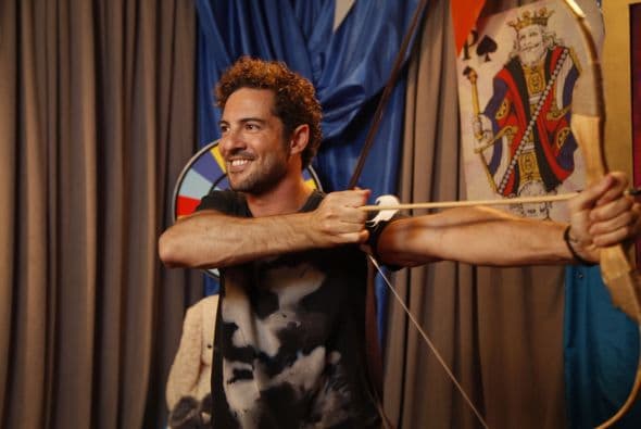 David Bisbal presumió sus brazos fuertes...