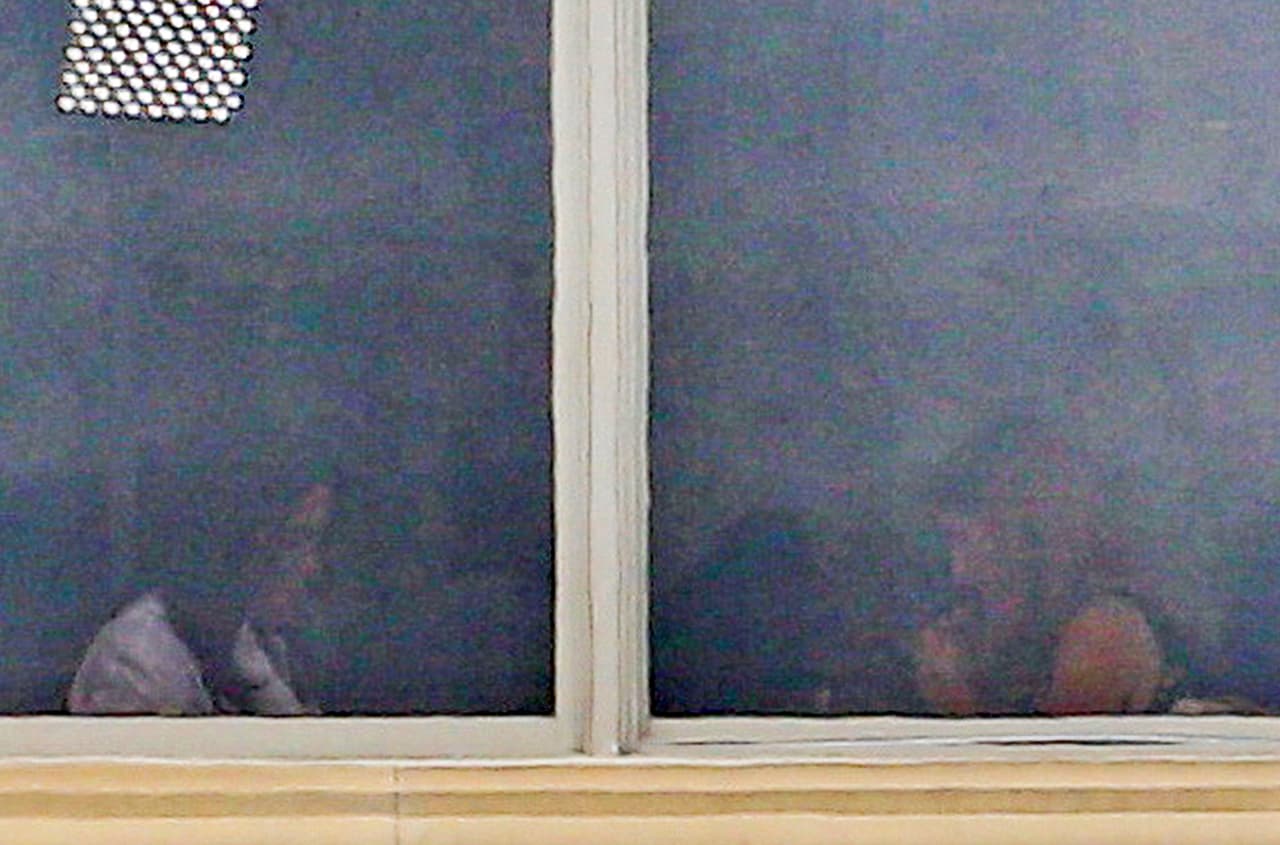 Hubo momentos de silencio y reflexión.