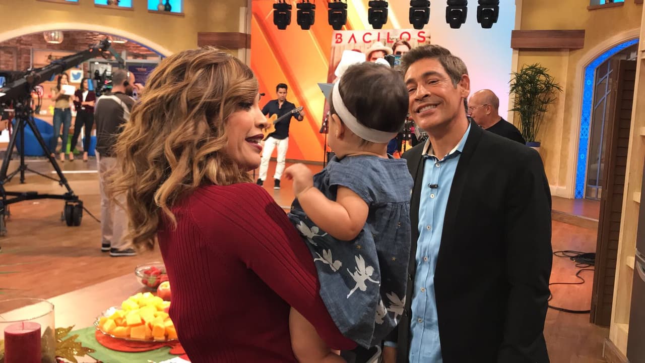 Ella estuvo de aquí para allá, conociendo todos los rincones de Despierta América.