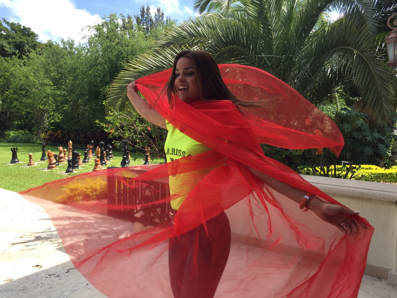 Así que participó en Miss República Dominicana 2015 y ganó.