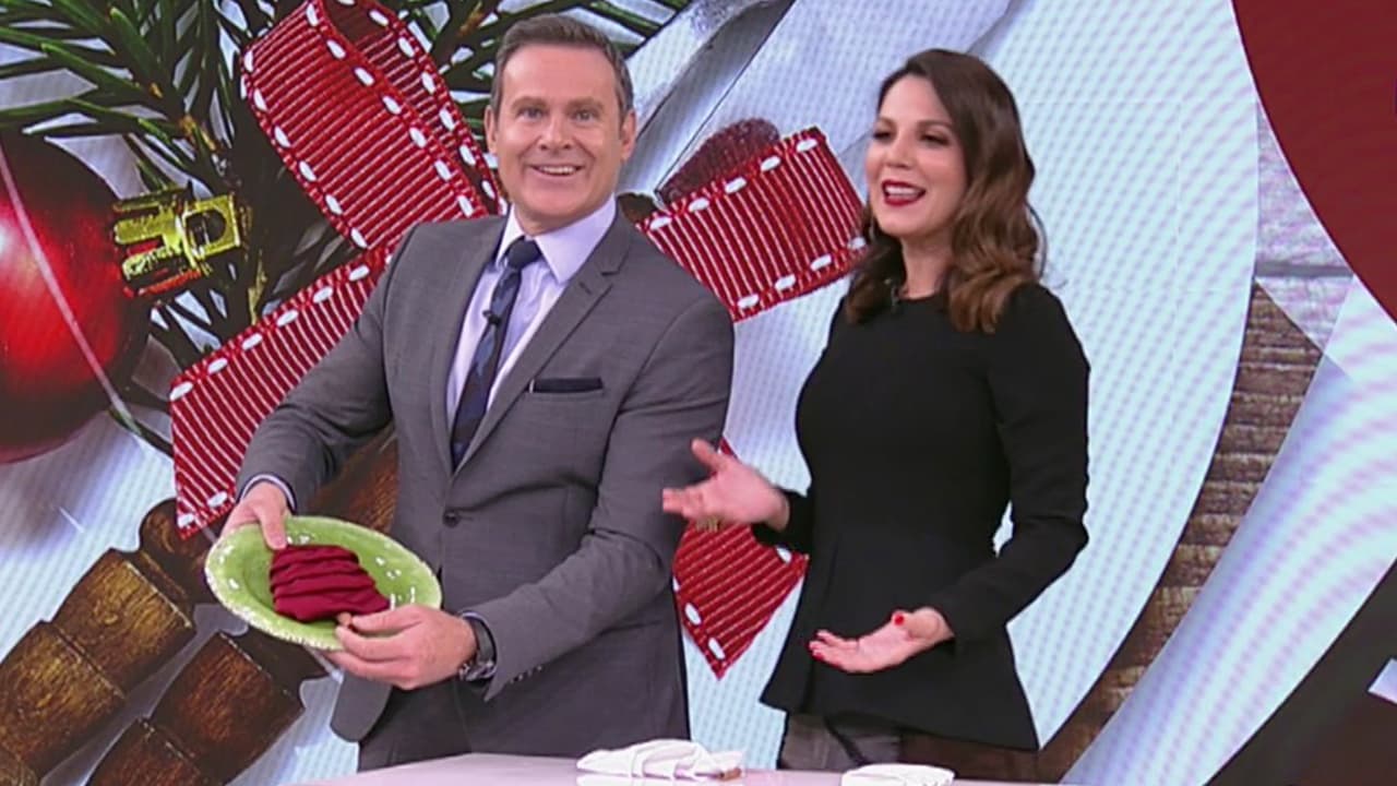 Con ideas sencillas y económicas, Aylen Del Toro y Alan Tacher descubrieron cómo decorar su mesa de Navidad