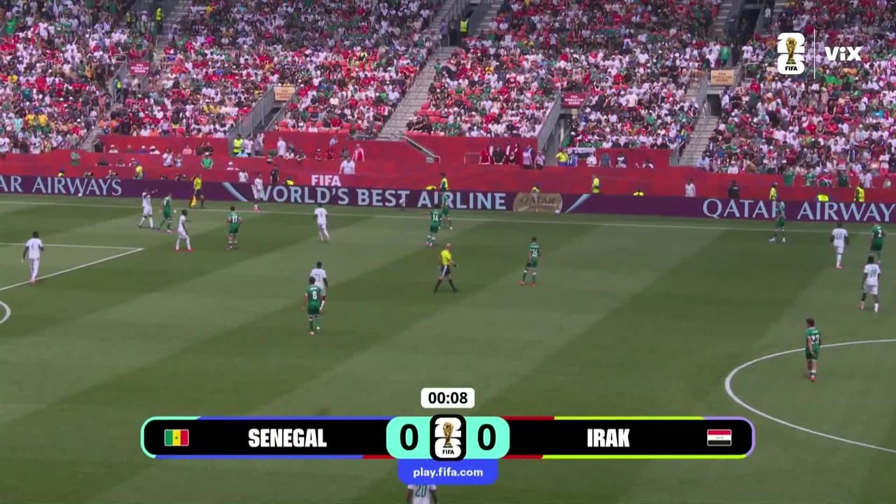 ¡EN VIVO! Senegal vs Irak, duelo decisivo del Grupo I en el Mundial 2026