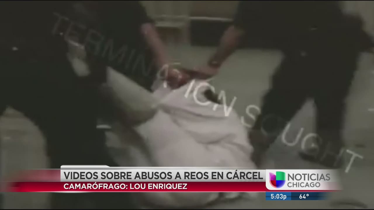 La cárcel del condado de Cook da a conocer videos de presuntos abusos policiales a reos