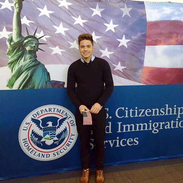 ¡William ya es ciudadano americano! (4 de marzo, 2016)