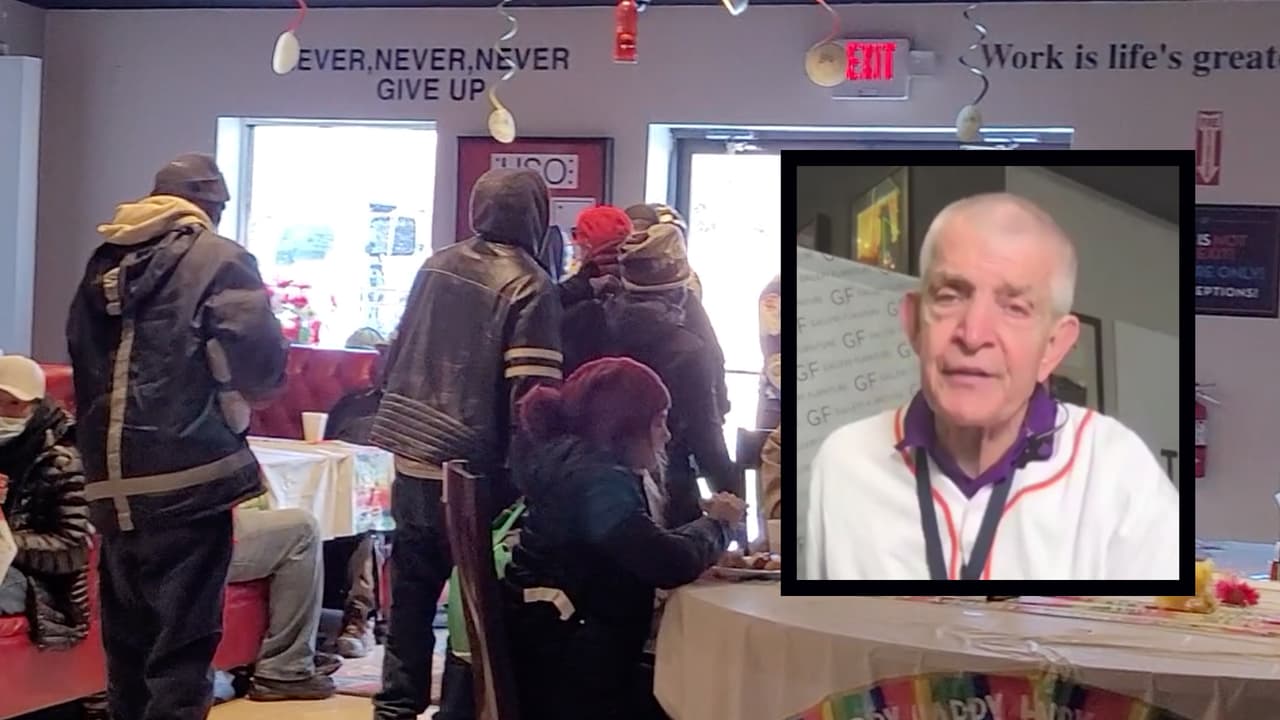 Así es como Mattress Mack ofrece refugio a la comunidad durante la emergencia invernal 