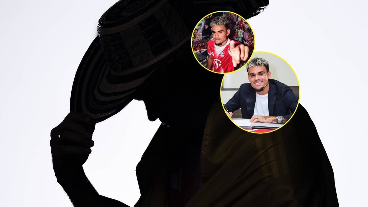 Luis Díaz luce su nueva playera para la temporada 2025-2026