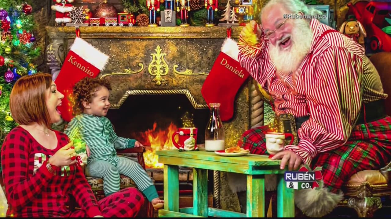 Daniela Droz y Gredmarie llevaron a Kamilia y a Kenito a conocer a Papá Noel. Las fotografías son un espectáculo de pura magia. Las fotos fueron tomadas por Willie Sepúlveda.