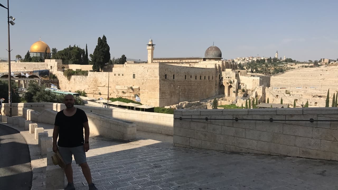 Así fue la visita de Raúl 'El Pelón' por los lugares más impresionantes de Tierra Santa.