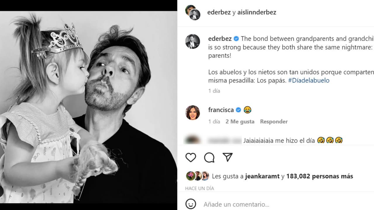 Esta fue la última publicación que hizo Eugenio Derbez en Instagram antes de darse a conocer que sufrió un accidente.
